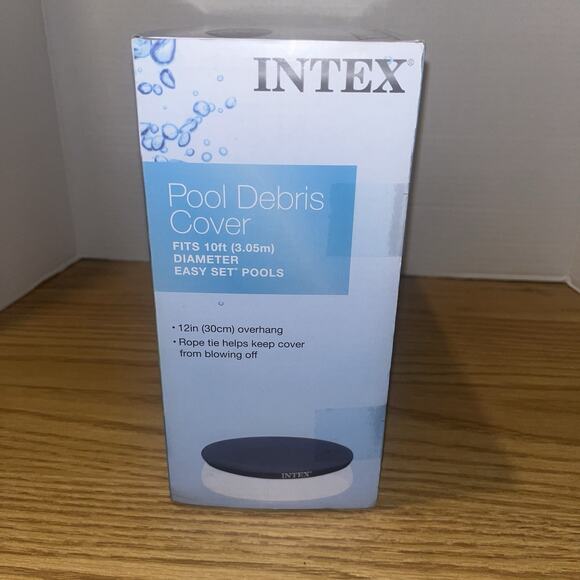 New Intex 10' Diameter #28021E Above Ground Swimming Pool Debris Cover Round - Picture 3 of 5